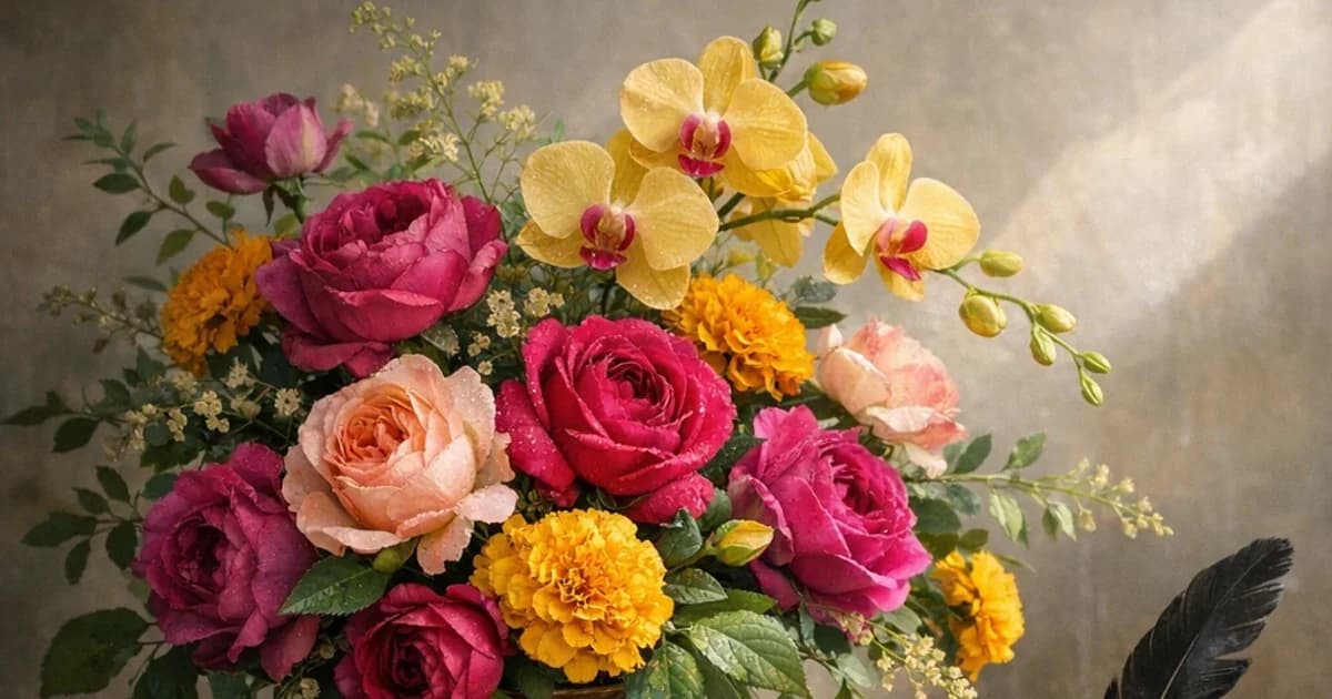 French Language Day flowers and gift ideas from Lina Flowers in Van Nuys