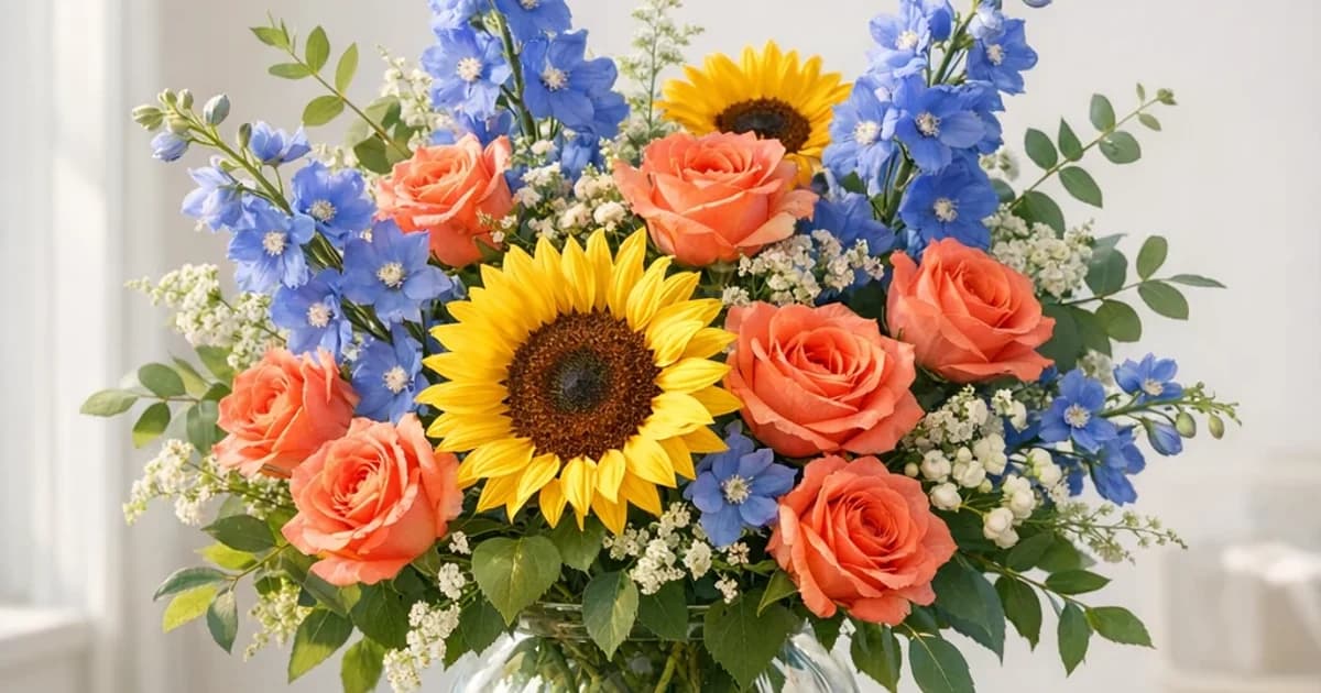 International Human Solidarity Day flowers and gift ideas from Lina Flowers in Van Nuys