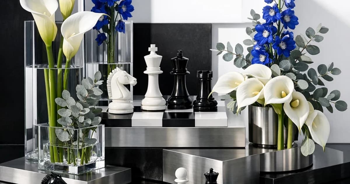 World Chess Day flowers and gift ideas from Lina Flowers in Van Nuys