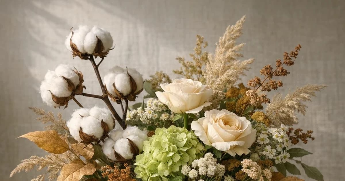 World Cotton Day flowers and gift ideas from Lina Flowers in Van Nuys
