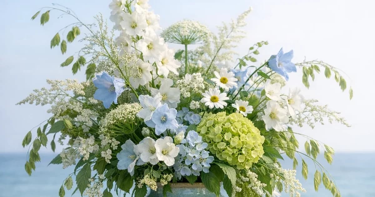 World Oceans Day flowers and gift ideas from Lina Flowers in Van Nuys