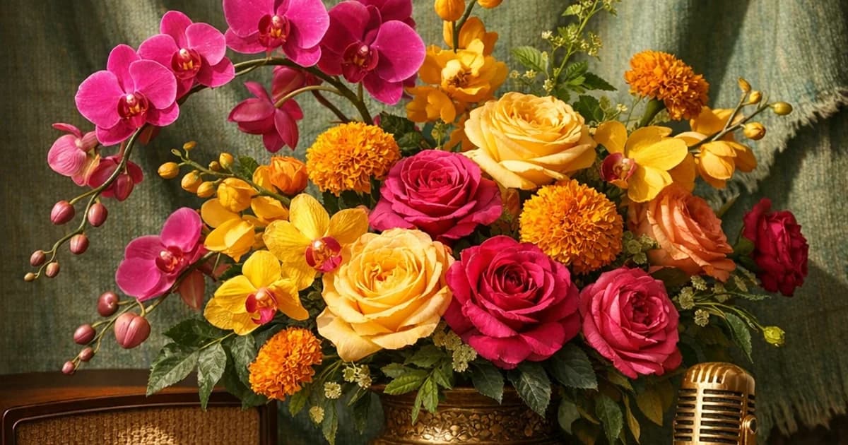 World Radio Day flowers and gift ideas from Lina Flowers in Van Nuys