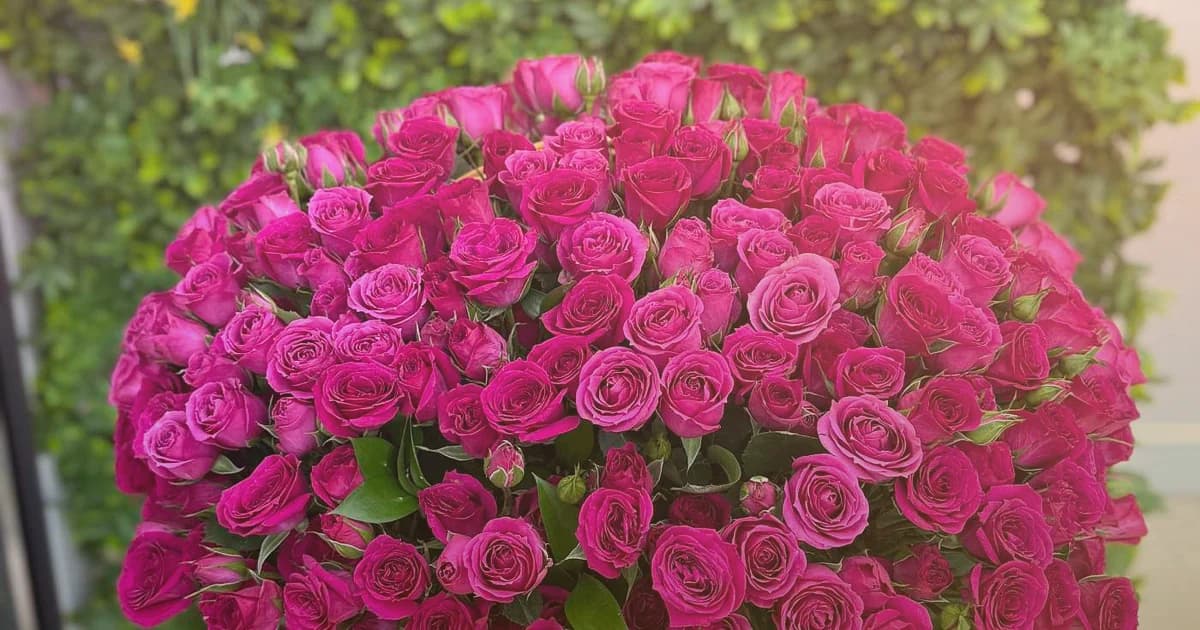 Chinese Lantern Festival flowers social share image with red anthurium, orange ranunculus, and blossoming branches, lantern crimson, mandarin orange, and soft gold tones, and premium LiNa Garden styling