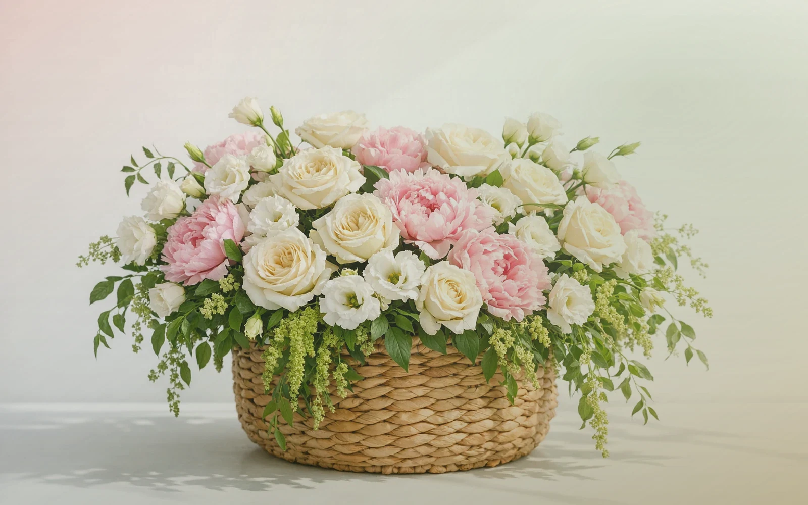 Indigenous Peoples' Day flowers with terracotta dahlias, sage eucalyptus, and gold craspedia, terracotta, sage green, and warm gold color direction, and premium grounded, earth-rooted, dignified, and community-led styling from Lina Flowers