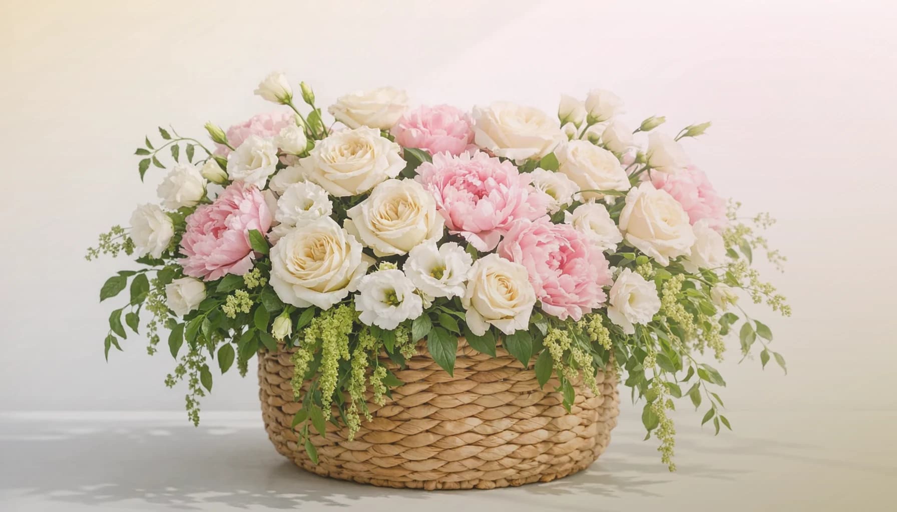 Raksha Bandhan flowers collection banner with marigolds, pink ranunculus, and garden roses and warm, ceremonial, sibling-led, and respectfully cultural styling from LiNa Garden