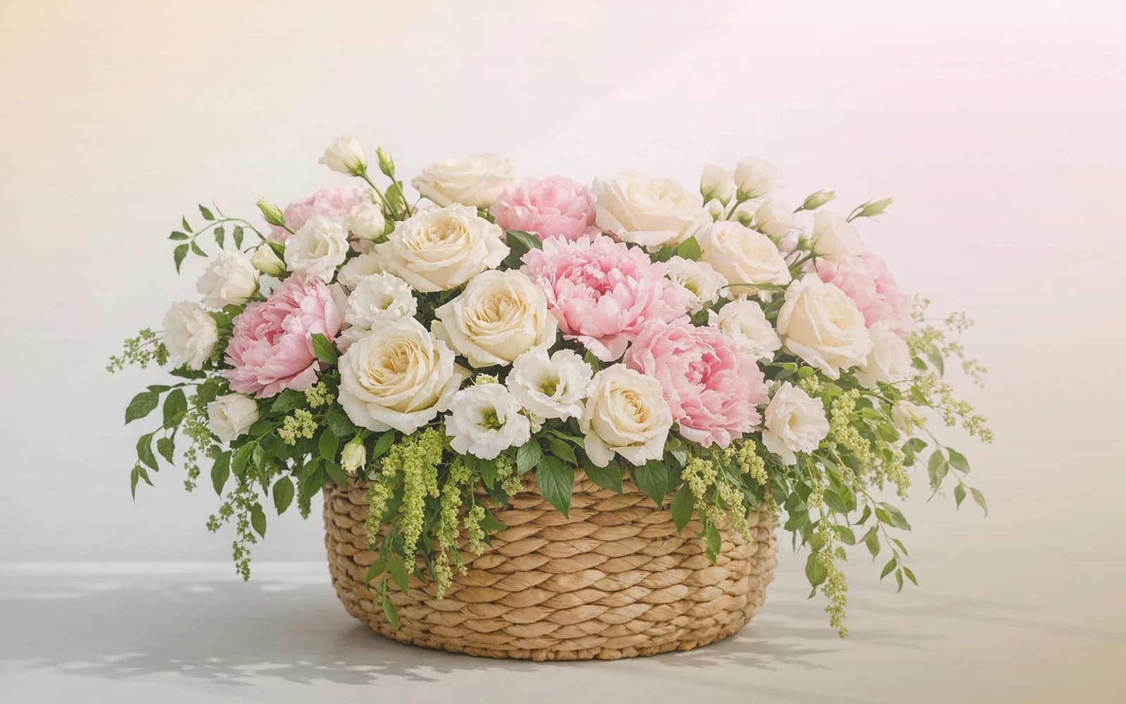 Raksha Bandhan flowers with marigolds, pink ranunculus, and garden roses, marigold yellow, soft pink, and warm gold color direction, and premium warm, ceremonial, sibling-led, and respectfully cultural styling from Lina Flowers