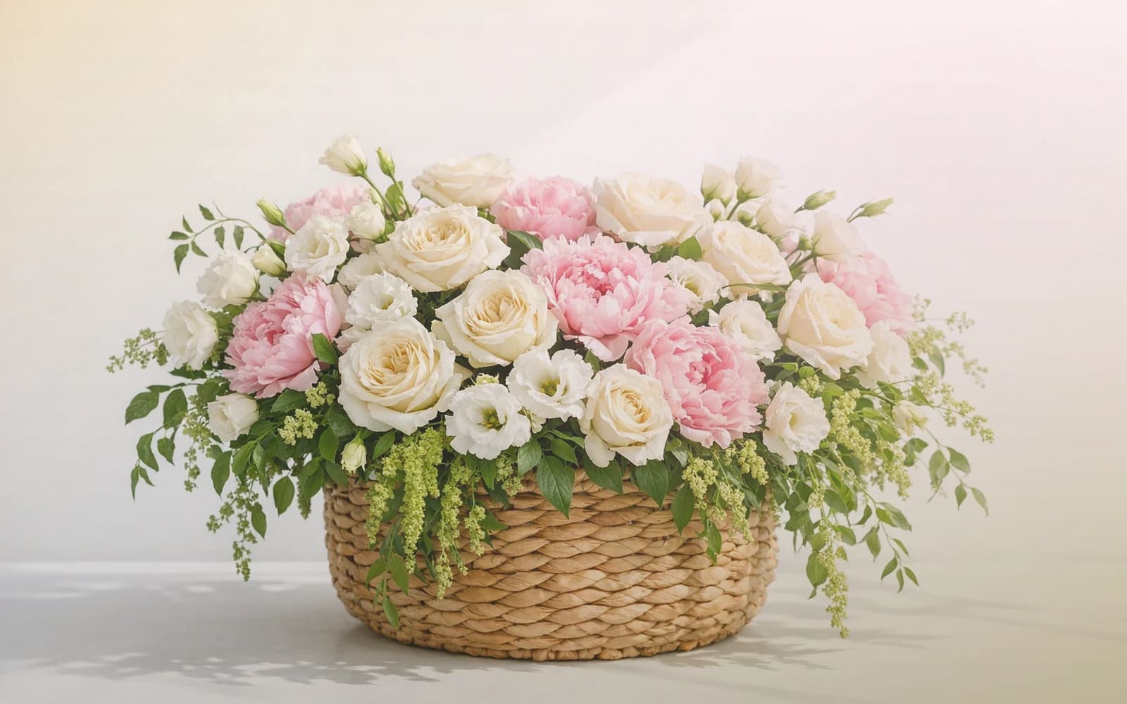 Raksha Bandhan flowers with marigolds, pink ranunculus, and garden roses, marigold yellow, soft pink, and warm gold color direction, and premium warm, ceremonial, sibling-led, and respectfully cultural styling from Lina Flowers