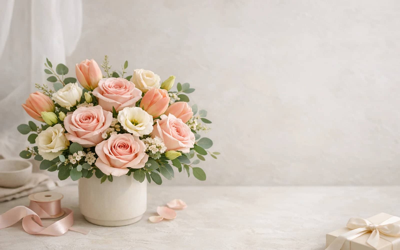 North Hollywood flower delivery image from Lina Flowers with soft pastel florals for birthdays, new baby gifts, and everyday moments